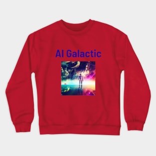 AI Galactic Crewneck Sweatshirt